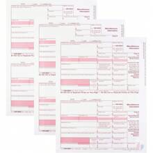 1099 MISC Copy A 2024 Federal Income Laser Tax Forms - Pack Of 25 Tax Recipients - trắng - Xem 1