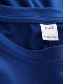 Tricou cu mânecă scurtă cu imprimeu de desene animate HAPPY PASTER pentru băiat tânăr, tricou casual de primăvară și vară pentru copii