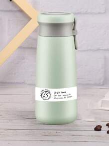 LICVIC 100/200/500/1000Pcs Custom Text/Letter Address Stickers, Personalized Return Address Labels, Customized Name Mailing Labels, Customizable Envelope Stickers, 6.35x1.9cm, 4 Styles, Address Stickers On Sheets, Under $5, Mailing Labels For Envelopes, Personalized Stickers Labels, Name Labels Gifts Birthday Graduation - Style a - View 6