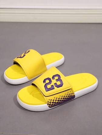 Men's Summer Outdoor Slippers, Fashion Versatile Sports Casual Hook And Loop Sandals, Beach Shoes For Teenagers