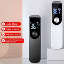 Portable Non-Contact Digital Thermometer Infrared Forehead Thermometer With LED Display Fever Measurement Tool Surface/Body Temperature Mode Digital Thermometer Forehead Thermometer Ear Thermometer - Multicolor - View 2