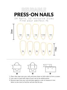 24Pcs Clear Almond Shaped Press On Nails, Solid Color Acrylic Nails, Gothic Blood Fake Nails + 1Pc Jelly Gel + 1Pc Nail File Nail Supplies Nails - Red - View 6