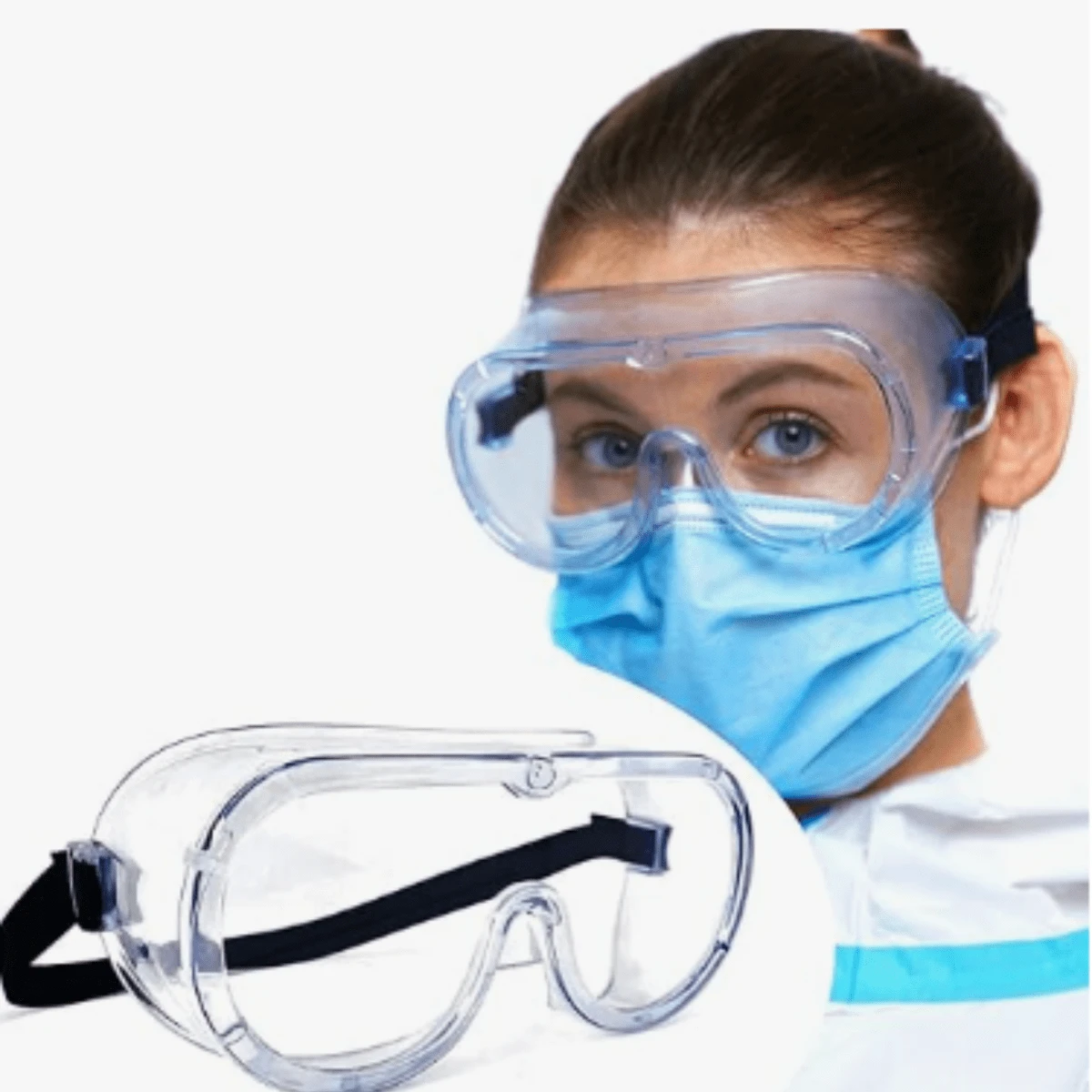 1pc Goggles, Anti-Wind, Anti-Fog, Anti-Splash, Industrial Protective Glasses For Riding, Cycling, Winter, Unisex