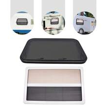 YUNRUX 90*55cm Motorhome Hinged Window Van Window Camper Side Window