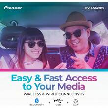 PIONEER MVH-S622BS Double DIN, Alexa, Smart Sync, Bluetooth, Android, iPhone - Receptor de Medios Digitales de Audio - 1 - Ver 3