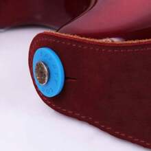 4pcs/Set Guitar Strap Silicone Buckle Non-Slip Guitar Tail Nail Gasket Wooden Guitar Ukulele Accessories - Multicolor - View 7