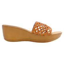 Sandalias con plataforma Exterior Piel vegana Color Café Para Mujer De RBCOLLECTION - Café integral - Ver 3