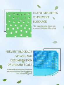 قطعة واحدة من أوراق التعطير العطرية للمراحيض الرجالية المانعة للسد، خمسة نكهات (خزامى، ليمون، تفاح، برتقال، كرز)، أوراق تعطير عطرية للمرحاض، تعطير وتحليل الأوساخ، منع الترشيح، تطهير مضاد للبكتيريا، مناسب للمراحيض في المنزل والأماكن العامة