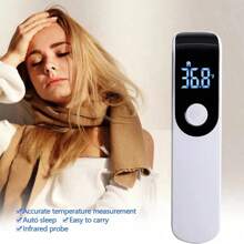 Portable Non-Contact Digital Thermometer Infrared Forehead Thermometer With LED Display Fever Measurement Tool Surface/Body Temperature Mode Digital Thermometer Forehead Thermometer Ear Thermometer - Multicolor - View 11