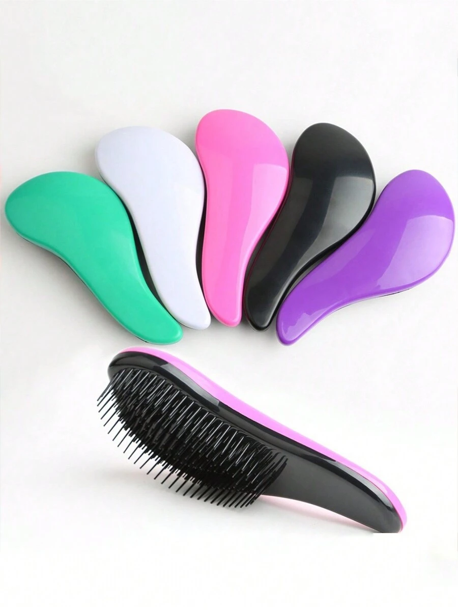 5pcs Children's Hair Comb, Anti Tangling Hair Massage Comb(Random Style) - Multicolor - View 1