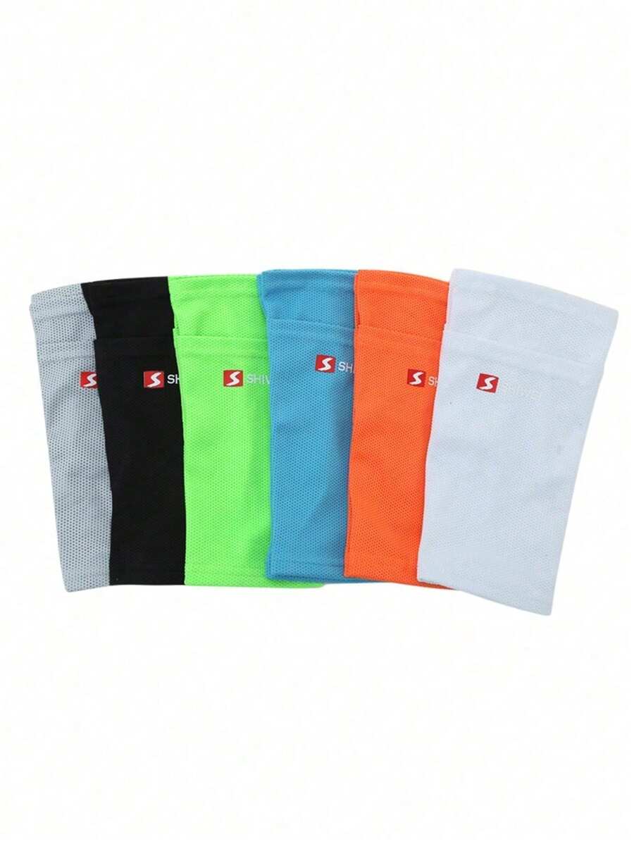 1 par de mangas protectoras para piernas de adulto para fútbol, Calcetines de apoyo para pantorrilla para deportes al aire libre, Mangas antideslizantes para fútbol, Calentadores de pierna de compresión - Perfectos para deportes y entrenamiento al aire libre