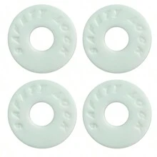 4pcs/Set Guitar Strap Silicone Buckle Non-Slip Guitar Tail Nail Gasket Wooden Guitar Ukulele Accessories - Multicolor - View 11