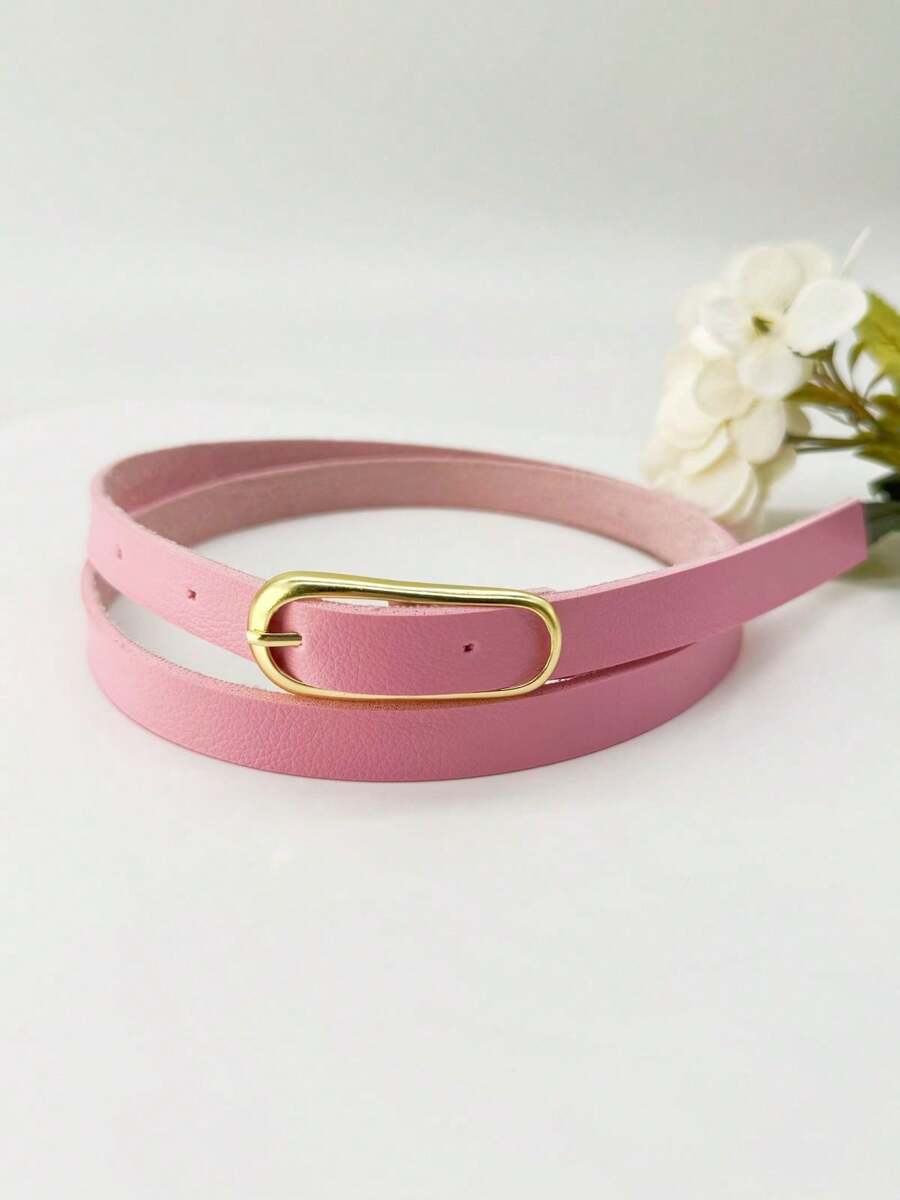 Women Belts - 粉色 - 查看 1