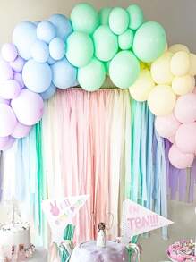 20pcs/Set Macaron Color Balloons (10in), DIY Craft Festive Decoration Balloons For Easter, Birthday Party, Wedding, Home Garden Front Door Porch Decor - Multicolor - View 8
