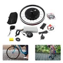 20" Electric Bicycle E-Bike Front Wheel Conversion Kit 48V Motor Hub DIY