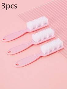 3/5/10pcs Nail Brush For Cleaning Fingernails, Handle Grip Nail Brushes Fingernail Brush For Cleaning Nail Scrub Brush For Toes And Nails - Multicolor - View 25