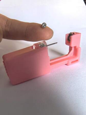 Juego de 1-24 piezas de kit desechable y estéril para perforación de orejas, anillo de nariz, herramienta de perforación de joyas corporales y accesorios de perforación