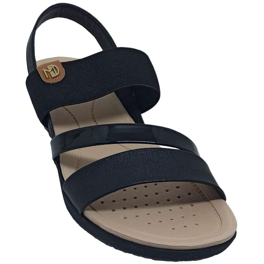 Modare Women's Orthopedic Ultra Comfort Sandal - màu đen - Xem 1