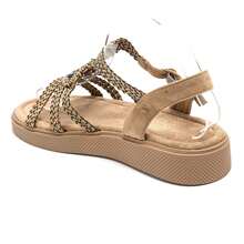 Casual Versatile Wedge Sandals, Summer - Khaki - View 4