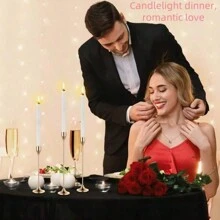1/2/3/6 Pcs Candle Holder Set, Gold Metal Luxury Candle Stand, Home/Wedding/Romantic Dinner Decor, Room Decoration, Home Decor, Gift, Holiday Decoration