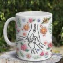 Funny Mug Valentine Gift For Mom - Dog Mom Gifts - 11oz Dog Mom Mug For Mom Mama Mother Grandma Fur Mom - Dog Gifts From Daughter, Son - Mother'S Day Mug For Dog Lovers - Christmas, Birthday Gifts For Mom Mom Mug Dad Mug Couple Mug Mug Cup Coffee Mug Gift Box Christmas Mugs Navidad Decoracion 2025 Christmas Gifts - 05_媽媽的手 - 查看 6