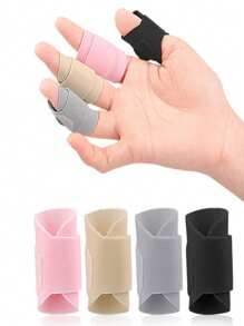 5/10 Stück verstellbare Fingerschiene, verstellbare Fingerbandage, atmungsaktiv elastisches Fingertape, Kompressions-Druckschutz für Triggerfinger, Kompressionshilfe für Sport