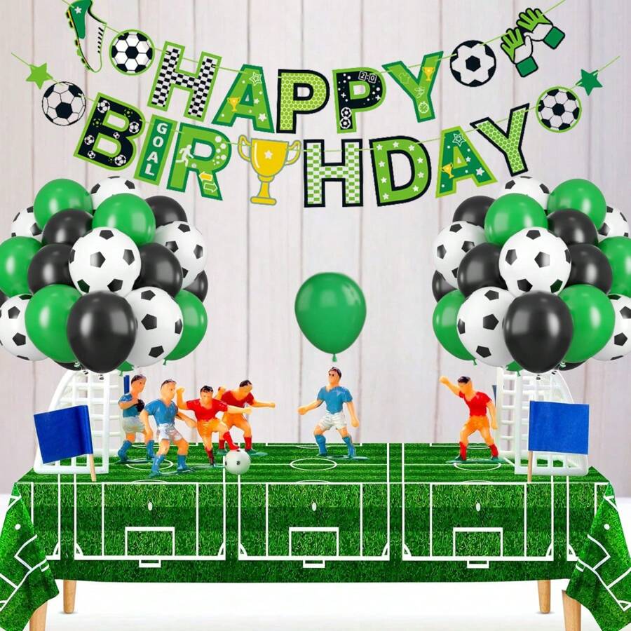Soccer Birthday Party Decorations,Football Party Decorations, Football Birthday Party Decorations, Sports Themed Party Decorations, Sports Birthday Party Decorations - Football Themed Party Kit - View 1