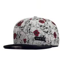 Anth Co. Original Snapback Totem Flat Brim Cap - Màu Xám nhạt - Xem 2