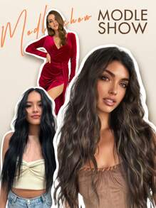 Invisible Pore PU Hair Topper, Human Hair, Remy Hair Topper, Color #1 Jet Black Straight, Injection Molded PU Pore Hair Topper, Real Human Hair Extensions - S1 - View 11