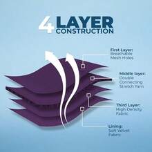 Aerolite - Arnés de malla para perro con cobertura de pecho ligera, suave, transpirable, costuras reflectantes y correas ajustables para caminar, correr, entrenar, resistente y duradero, color rojo, - Estilo 220 (morado) - Ver 11