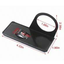 Soporte de equilibrio de base para amoladora angular manual, soporte de acero grueso ajustable, base de máquina de corte, herramientas de carpintería DIY, protección - Negro - Ver 2