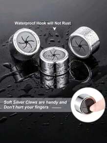 2 Stücke selbstklebender, wandmontierter Handtuchhalter, runder Handtuchhalter, geeignet für Badezimmer, Küche und Zuhause, kann an Wand, Schrank, Garage geklebt werden, ohne Bohren, kann als Badezimmerschrank, Haken, Wanddekoration, Fotorahmenhalter verwendet werden, weiß und schwarz