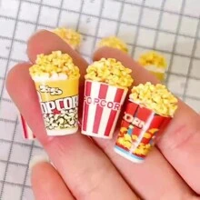 Xô đựng bỏng ngô 3D thu nhỏ chân thực, Vật liệu phụ kiện hoa tai tự làm, Đạo cụ cảnh quan vi mô, Đồ chơi thực phẩm bằng nhựa, Đồ trang trí nhà búp bê, Đồ trang trí để bàn, Đạo cụ chụp ảnh, Đạo cụ cảnh, Quà tặng lễ hội, Quà tặng sinh nhật, Quà tặng Phục sinh, Đồ trang trí Phục sinh, Quà tặng lễ hội, Quà tặng trang trí lễ hội Quà tặng tốt nghiệp - Nhiều màu - Xem 9
