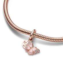 1pc Fashionable High-Quality Enamel Craft Blue Epoxy Butterfly Pendant Gift - Multicolor - View 10