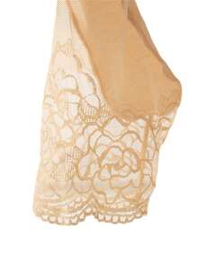 1 Double/Mid-Tube Rose Sole Lace Lace Socks Mesh Socks Non Slip Heel Non-Slip Boat Socks Invisible Socks