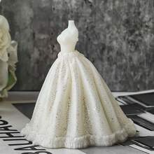 1 件 3D 婚纱硅胶蜡烛模具，DIY 无尽创意石膏扩散石树脂装饰，多功能家居装饰，节日和派对的心情增强剂 - 白色 - 查看 4