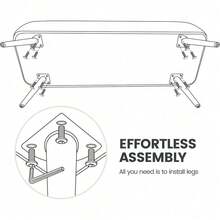 Banco de Almacenamiento otomano de 42 Pulgadas con Almacenamiento Plegable de poliéster, Taburete de pie, Taburete con bisagras, para Sala de Estar, recámara, Entrada, Color Rosa - Gris-oscuro - Ver 9