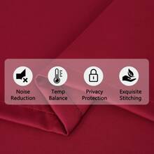 Verdunkelungsvolants für Fenster, Wohnzimmer, Küche, Schlafzimmer, wärmeisolierte Volantvorhänge für Fenster, Weiß/Marineblau/Schwarz/Rot/Beige/Hellgrau/Dunkelgrau, Heimdekoration