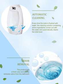 قطعة واحدة من أوراق التعطير العطرية للمراحيض الرجالية المانعة للسد، خمسة نكهات (خزامى، ليمون، تفاح، برتقال، كرز)، أوراق تعطير عطرية للمرحاض، تعطير وتحليل الأوساخ، منع الترشيح، تطهير مضاد للبكتيريا، مناسب للمراحيض في المنزل والأماكن العامة