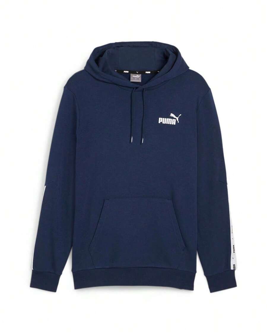 Puma 847385 - Hoodie - Navy Blue - View 1