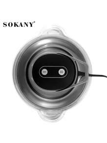 SOKANY SOKANY-7020 Meat Grinder Electric Drain Filling & Grated Vegetable Filling, 2L Large Capacity Meat Grinder, Double Layer Four-Bladed Blade