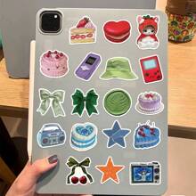 50pcs Cartoon Ins Style Gadget Stickers Cheap Stickers Vinyl Stickers For Diary Stickers Hand Tent Stickers Decorate Party Skateboard Phone Case Water Cup Guitar Sticker Sticker Can Diy Sticker Sticker Laptop Sticker - Multicolor - View 5