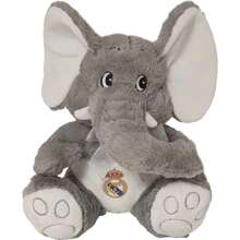 Real Madrid 皇馬大象毛絨玩具 25 超柔軟安全 - 皇馬大象毛絨玩具 25 蓬鬆填充且易於清潔 ⚫ 免費送貨 ✅ 24/48 小時送貨到西班牙（大陸） - 彩色 - 查看 3