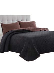 Home Elephant Lightweight Duvet With Pillowcases Single, Double, King Size Pinsonic - 黑色 - 查看 2