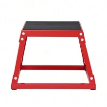 Plyometric Jump Box 12 To 30 Inch Plyo Box Steel Plyometric Platform And Jumping Agility Box Anti-Slip Fitness Exercise Step Up Box For Home Gym Training Conditioning Strength Training Red&Black - 12 Inch Red - View 8