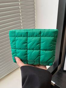 时尚多功能绗缝十字绣线格子化妆包、休闲手拿包、保暖羽绒小包返校书包旅行必需品海滩夏季度假旅行收纳包化妆收纳包化妆收纳袋迷你袋旅行小化妆盒配件化妆架刷包化妆容器化妆包旅行必需品女士配件旅行用品化妆包化妆包化妆包学校用品化妆包节日必需品节日冬季豹纹腊肠犬女士礼物返校用品 - 彩色 - 查看 13