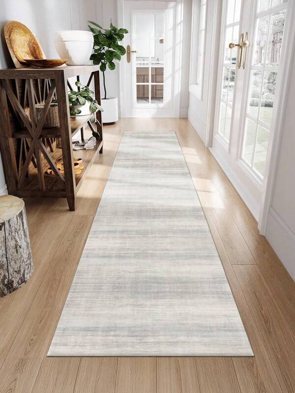 1 peça de tapete minimalista de veludo cristalino 850g/㎡, tapete de entrada para corredor, decoração para casa e quarto