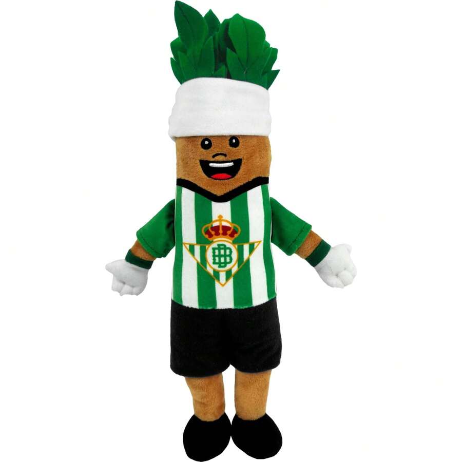 Real Betis Balompié Peluche Palmerín Betis Balompié 38 Ultra Suave y - Peluche Palmerín Betis Balompié 38Relleno Esponjoso y Fácil de Limpiar⚫ Envío GRATIS ✅ Entrega 24/48h a España (península) - Multicolor - Ver 1