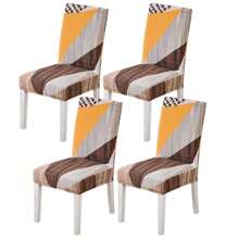 1/4/6 Stück Boho-Stil bedruckter elastischer Stuhlbezug, Wohnzimmer Esszimmer Stuhl Schutzbezug für Ramadan und Ostern