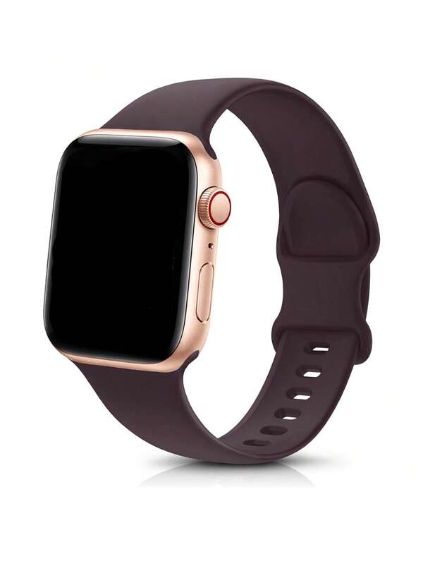 Correas deportivas compatibles con de 38 mm, 40 mm, 41 mm, 42 mm, 44 mm, 45 mm, 49 mm, correa de silicona suave y resistente al agua compatible con iWatch Series 11, 10, 9, Ultra, 8, 7, 6, 5, 4, 3, 2, 1, SE para mujeres y hombres